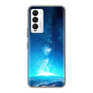 Чехлы КОСМОС для Tecno Camon 18 / Camon 18P (Млечный путь)