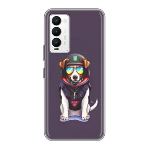 Чехол с принтом Собаки Патрон для Tecno Camon 18 / Camon 18P (Модный Патрон)