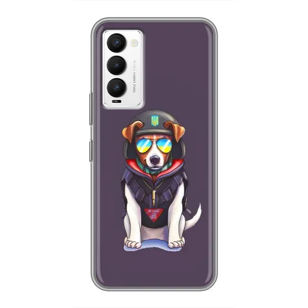 Чехол с рисунком «Модный Патрон» для TECNO Camon 18 / Camon 18P Чехол с рисунком «Модный Патрон» для TECNO Camon 18 / Camon 18P