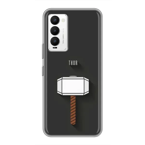 Чехол с рисунком «Молот Тора» для TECNO Camon 18 / Camon 18P