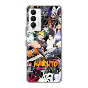 Купить Чехлы на телефон с принтом Anime для Tecno Camon 18 / Camon 18P (Наруто постер)