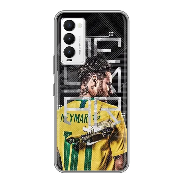 Чехол с рисунком «Neymar 10» для TECNO Camon 18 / Camon 18P Чехол с рисунком «Neymar 10» для TECNO Camon 18 / Camon 18P