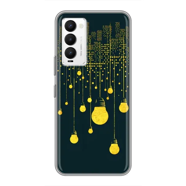 Чохол з малюнком «Нічне місто» для TECNO Camon 18 / Camon 18P Чохол з малюнком «Нічне місто» для TECNO Camon 18 / Camon 18P