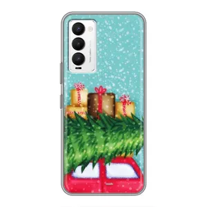Чохол новорічна ялинка на Tecno Camon 18 / Camon 18P (Новорічний настрій)
