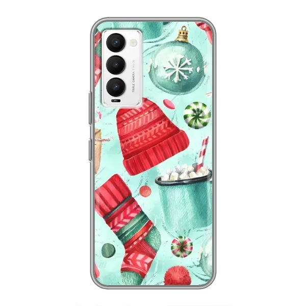 Чехол с рисунком «Одежда» для TECNO Camon 18 / Camon 18P Чехол с рисунком «Одежда» для TECNO Camon 18 / Camon 18P