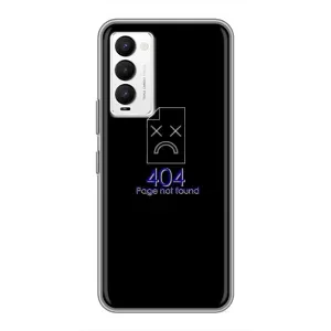 Чехол с рисунком «Ошибка 404» для TECNO Camon 18 / Camon 18P