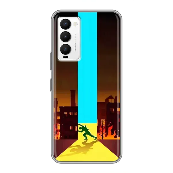 Чехол с рисунком «Освобождение» для TECNO Camon 18 / Camon 18P Чехол с рисунком «Освобождение» для TECNO Camon 18 / Camon 18P