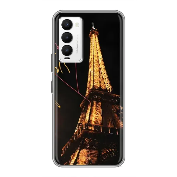 Чехол с рисунком «Paris» для TECNO Camon 18 / Camon 18P Чехол с рисунком «Paris» для TECNO Camon 18 / Camon 18P