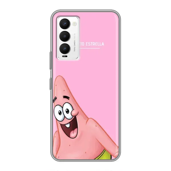 Чехол с рисунком «Патрик» для TECNO Camon 18 / Camon 18P Чехол с рисунком «Патрик» для TECNO Camon 18 / Camon 18P