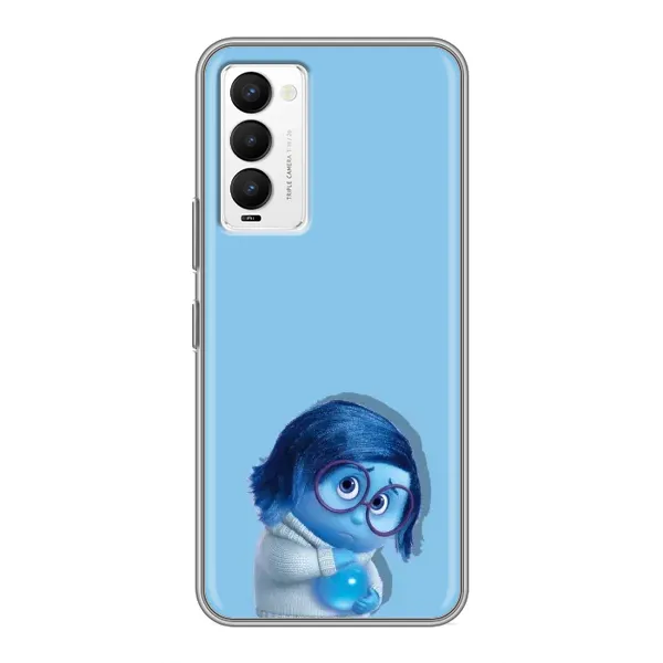 Чехол с рисунком «Печаль» для TECNO Camon 18 / Camon 18P Чехол с рисунком «Печаль» для TECNO Camon 18 / Camon 18P