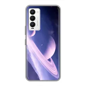 Чехлы КОСМОС для Tecno Camon 18 / Camon 18P (Планета в космосе)