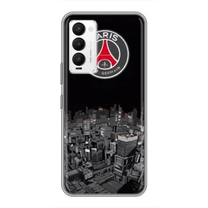 Силиконовые Чехлы принт Футбол на Tecno Camon 18 / Camon 18P