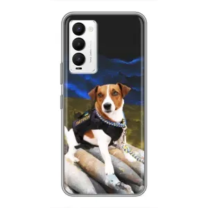 Чехол с принтом Собаки Патрон для Tecno Camon 18 / Camon 18P (Пёс Патрон)