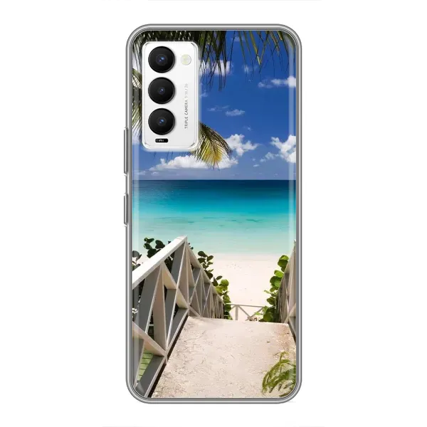 Чехол с рисунком «Рай» для TECNO Camon 18 / Camon 18P Чехол с рисунком «Рай» для TECNO Camon 18 / Camon 18P