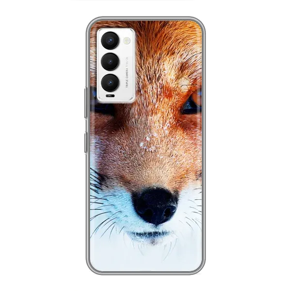 Чехол с рисунком «Рыжая Лисичка» для TECNO Camon 18 / Camon 18P Чехол с рисунком «Рыжая Лисичка» для TECNO Camon 18 / Camon 18P