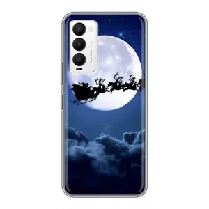 Чехол Санта Клаус для Tecno Camon 18 / Camon 18P