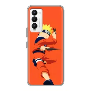 Чохли з принтом НАРУТО на Tecno Camon 18 / Camon 18P (Силует Наруто)