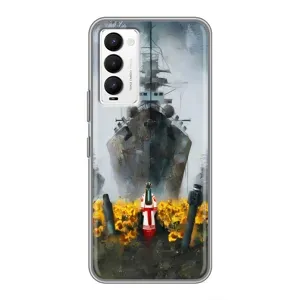 Чохли для Tecno Camon 18 / Camon 18P  (Home - Україна) (Сміливість)