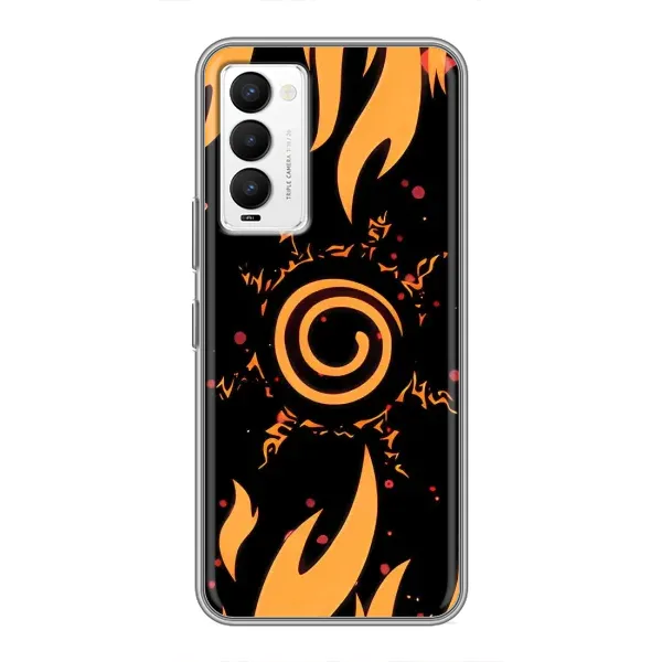 Чехол с рисунком «Солнце Наруто» для TECNO Camon 18 / Camon 18P Чехол с рисунком «Солнце Наруто» для TECNO Camon 18 / Camon 18P
