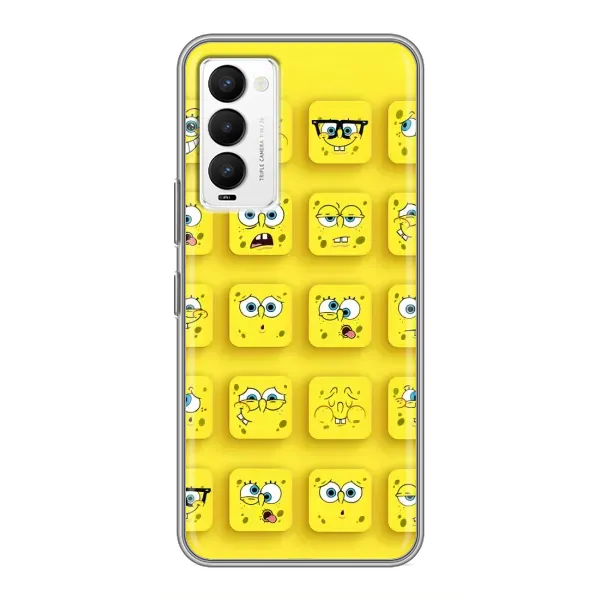 Чехол с рисунком «Спанч-БОБ» для TECNO Camon 18 / Camon 18P Чехол с рисунком «Спанч-БОБ» для TECNO Camon 18 / Camon 18P