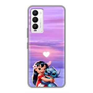 Чохол з малюнком Стіч для TECNO Camon 18 / Camon 18P (Стіч з Ліло)