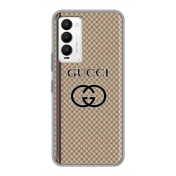 Чехол с рисунком «Стиль Гуччи» для TECNO Camon 18 / Camon 18P Чехол с рисунком «Стиль Гуччи» для TECNO Camon 18 / Camon 18P
