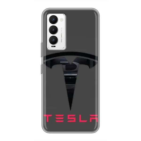 Чехол с рисунком «Logo TESLA» для TECNO Camon 18 / Camon 18P Чехол с рисунком «Logo TESLA» для TECNO Camon 18 / Camon 18P