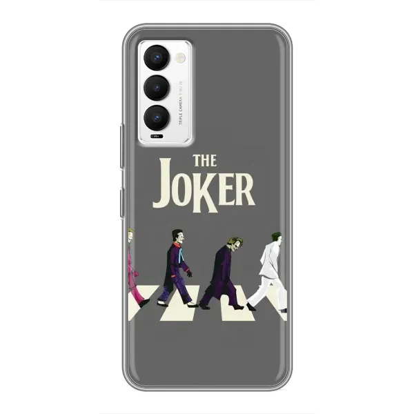 Чехол с рисунком «The Joker» для TECNO Camon 18 / Camon 18P Чехол с рисунком «The Joker» для TECNO Camon 18 / Camon 18P