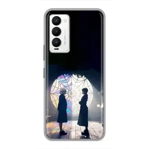 Чохол з картинкою Венсдей на Tecno Camon 18 / Camon 18P (Внсдей і Енід)