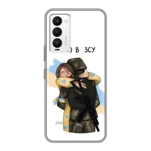 Патріотичний Чохол для Tecno Camon 18 / Camon 18P (Віримо у ЗСУ)
