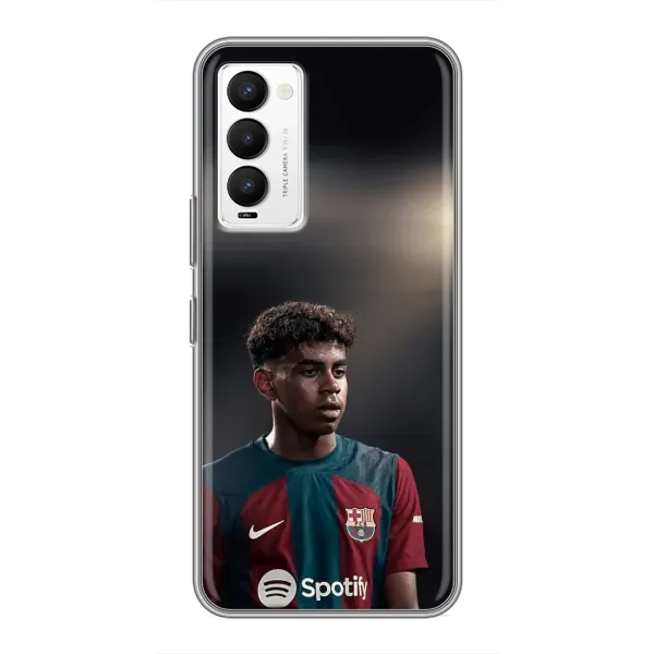 Чехол с рисунком «Ямаль Барселона» для TECNO Camon 18 / Camon 18P