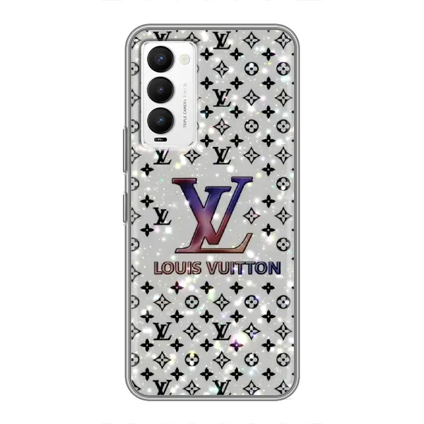 Чехол с рисунком «Яркий LV» для TECNO Camon 18 / Camon 18P Чехол с рисунком «Яркий LV» для TECNO Camon 18 / Camon 18P