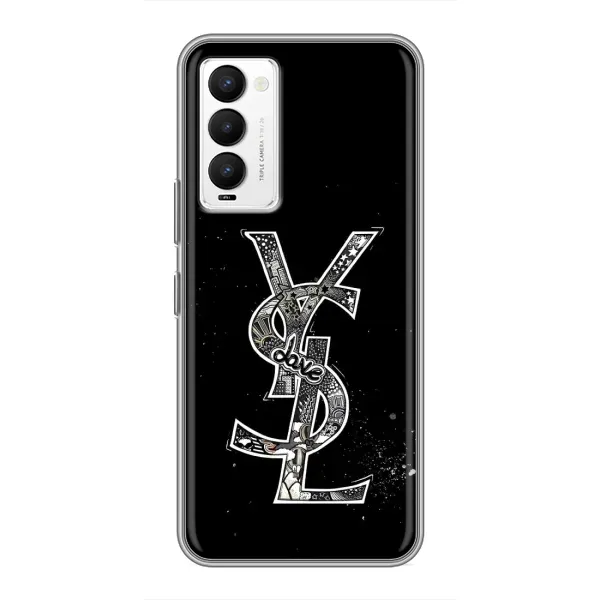 Чехол с рисунком «YSL» для TECNO Camon 18 / Camon 18P Чехол с рисунком «YSL» для TECNO Camon 18 / Camon 18P