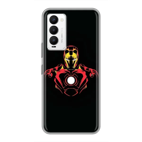Чехол с рисунком «Железный человек» для TECNO Camon 18 / Camon 18P Чехол с рисунком «Железный человек» для TECNO Camon 18 / Camon 18P
