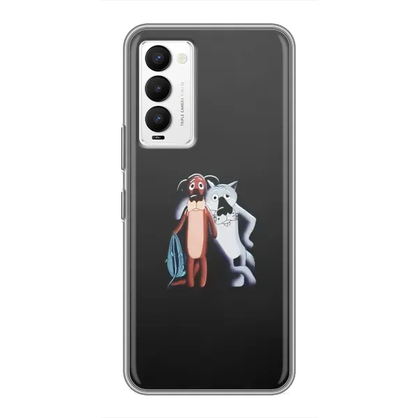 Чехол с рисунком «Шо, опять» для TECNO Camon 18 / Camon 18P