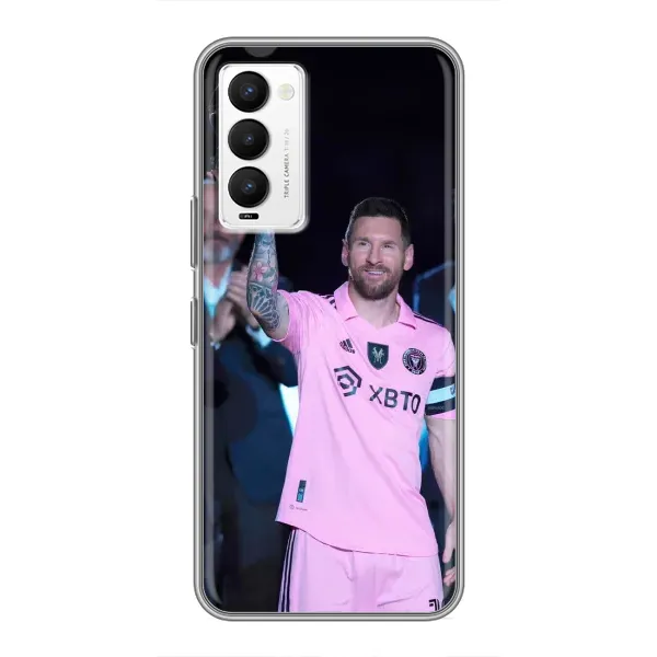 Чохол з малюнком «Золотий м'яч Мессі» для TECNO Camon 18 / Camon 18P Чохол з малюнком «Золотий м'яч Мессі» для TECNO Camon 18 / Camon 18P