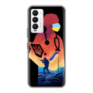 ЗСУ Чохли (TPU) для Tecno Camon 18 / Camon 18P (ЗСУ Лікар)