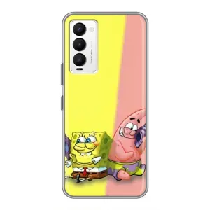 Чехлы с Патриком на Tecno Camon 18 / Camon 18P