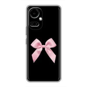 Чехол банты для TECNO Camon 19 (CI6n) / 19 Pro (CI8n) (Бант на черном)