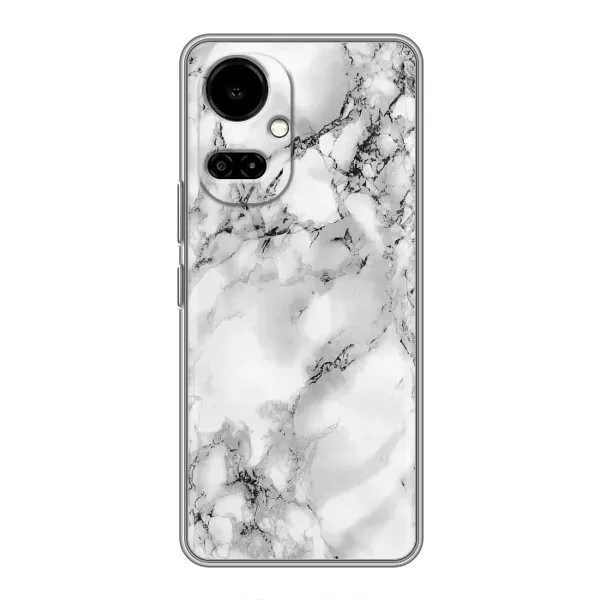 Чехол с рисунком «Белый мрамор» для TECNO Camon 19 (CI6n) / 19 Pro (CI8n) Чехол с рисунком «Белый мрамор» для TECNO Camon 19 (CI6n) / 19 Pro (CI8n)