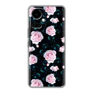 Чохли з принтом Троянд для TECNO Camon 19 (CI6n) / 19 Pro (CI8n) (Чайні троянди)