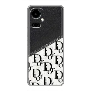 Чехол (Dior, Prada, YSL, Chanel) для TECNO Camon 19 (CI6n) / 19 Pro (CI8n) (Диор)