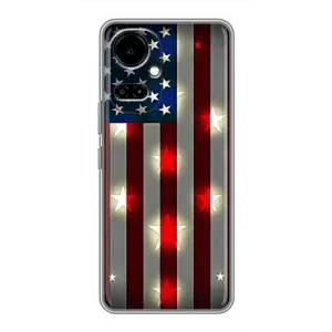 Чехол Флаг USA для TECNO Camon 19 (CI6n) / 19 Pro (CI8n) (Флаг США 2)
