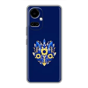 Чехол с картинкой (Патриотический ГЕРБ) на TECNO Camon 19 (CI6n) / 19 Pro (CI8n) (герб)