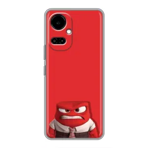 Чехол Головоломка для TECNO Camon 19 (CI6n) / 19 Pro (CI8n) - (AlphaPrint) (Гнев)