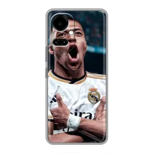 Чехол (TPU) с Футболистом на TECNO Camon 19 (CI6n) / 19 Pro (CI8n) (Гол Мбаппе)