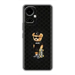 Чехлы Мишка Тедди для Техно Камон 19 / Камон 19 про (GUCCI Teddy)