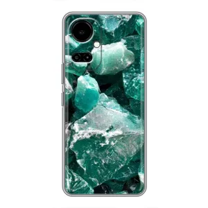 Чехол (Дорого -богато) на TECNO Camon 19 (CI6n) / 19 Pro (CI8n) (Изумруд)