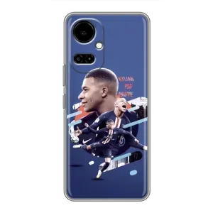 Чехол (TPU) с Футболистом на TECNO Camon 19 (CI6n) / 19 Pro (CI8n) (Килиан)