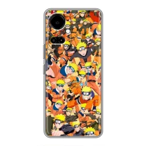 Чохли з принтом НАРУТО на TECNO Camon 19 (CI6n) / 19 Pro (CI8n) (Коллаж Наруто)